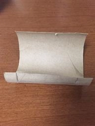 cut toilet paper roll