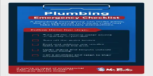 plumbing emergency checklist