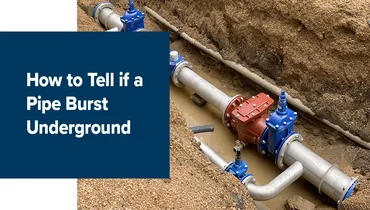 how-to-tell-if-a-pipe-burst-underground 