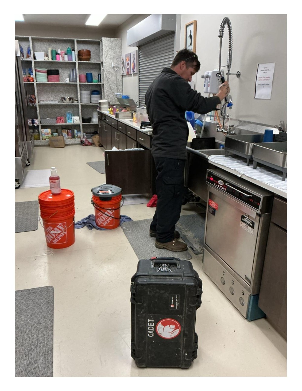 Our journeyman plumber