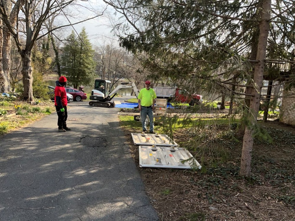 Mr. Rooter Central PA dig and replace sewer line