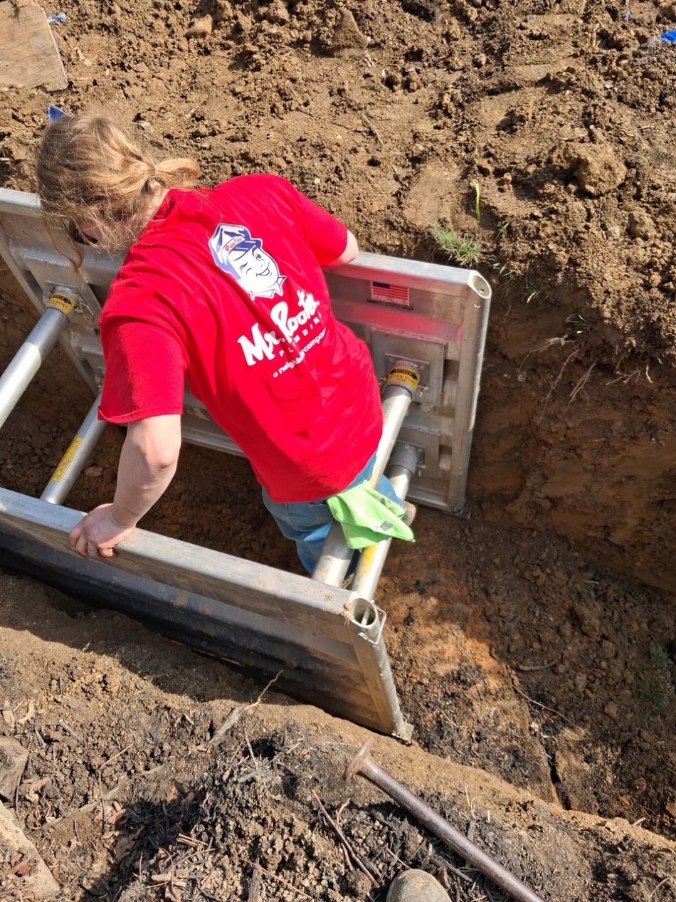Mr. Rooter Trench work