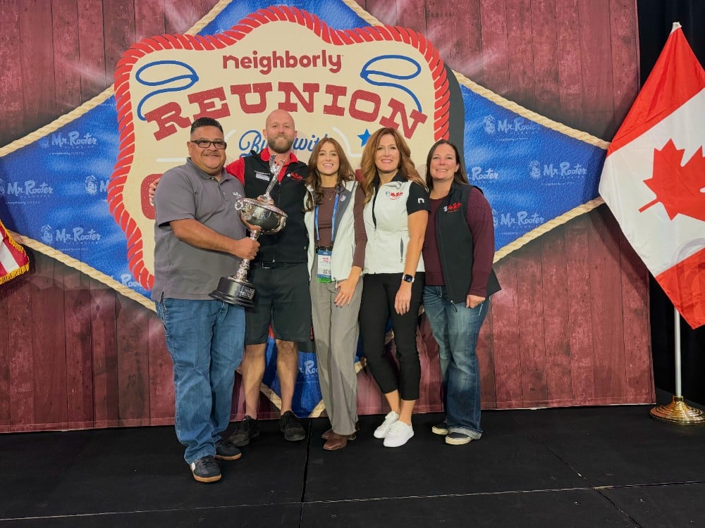 Mr. Rooter Sonoma Team Awards!
