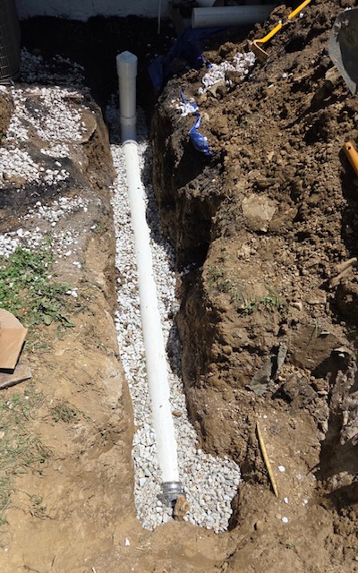 PVC Pipe with clean out