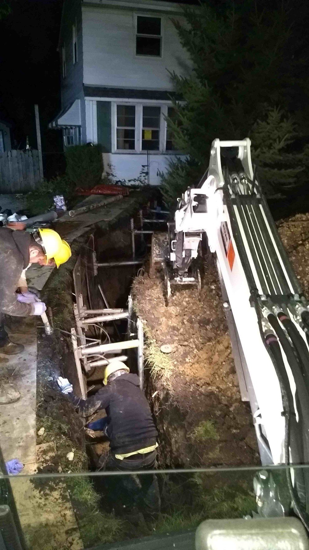 Replacing Entire Sewer System Burr Ridge