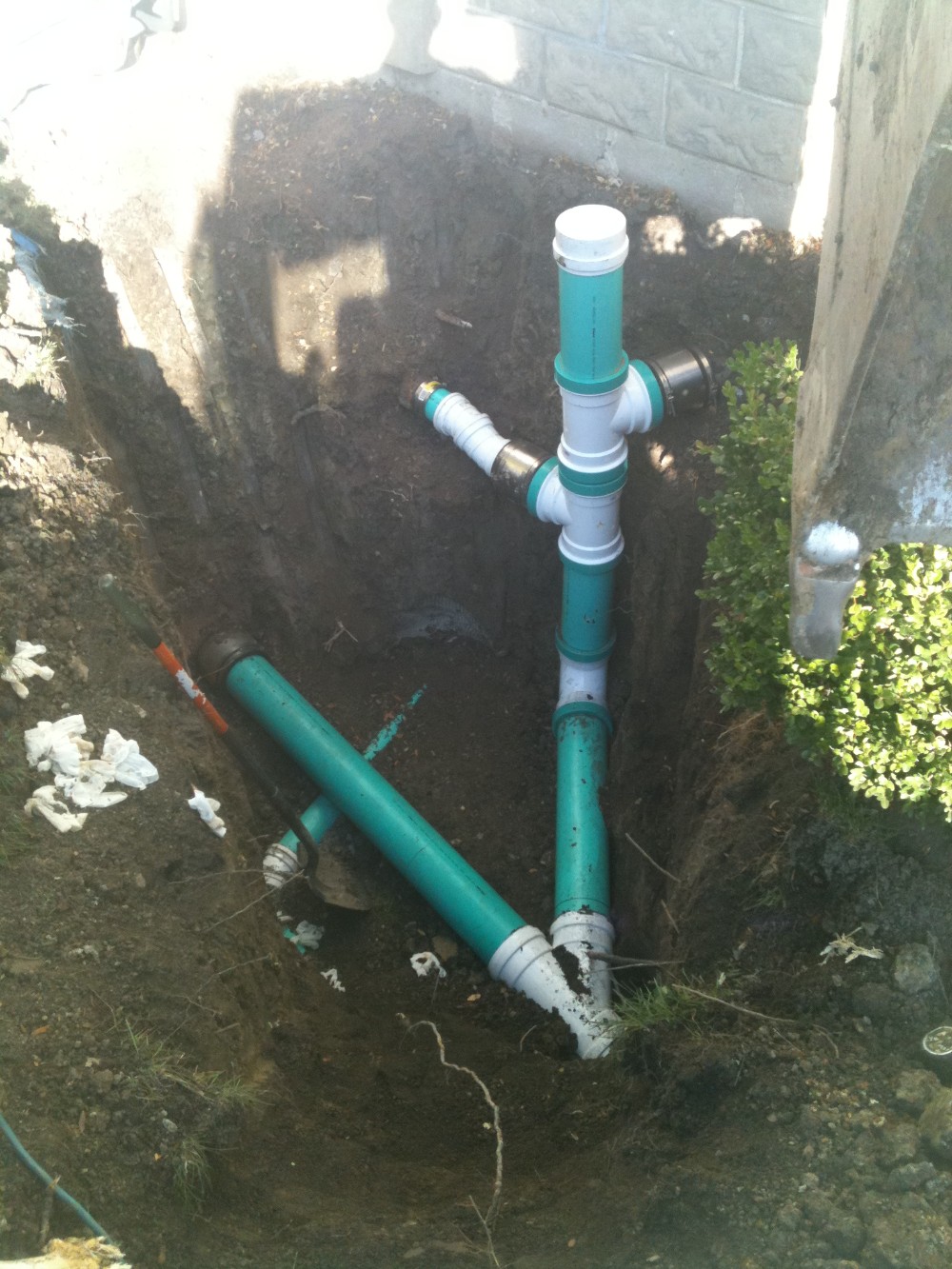 Sewer line repair