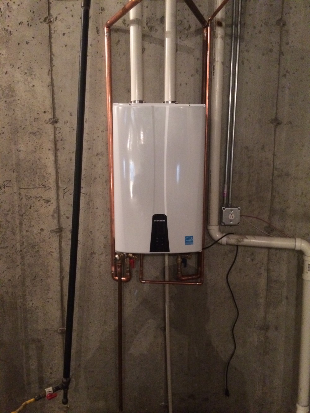 Tankless water heater
