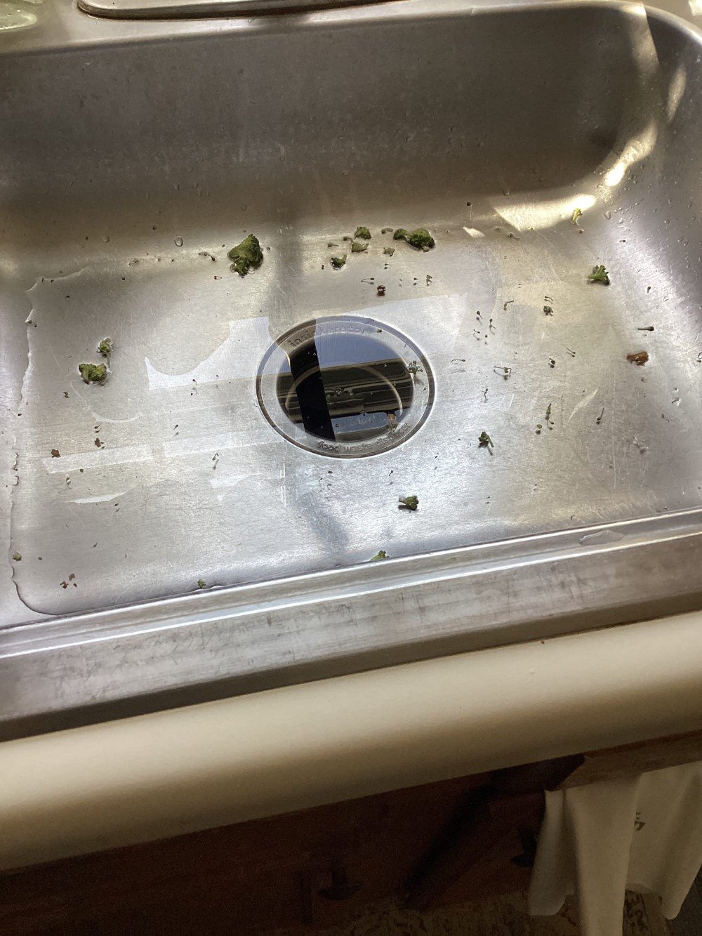 clogged kitchen sink