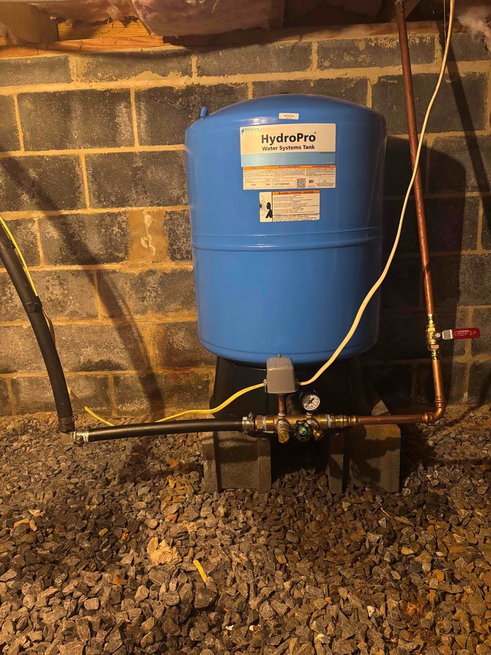 pressure tank replacement
