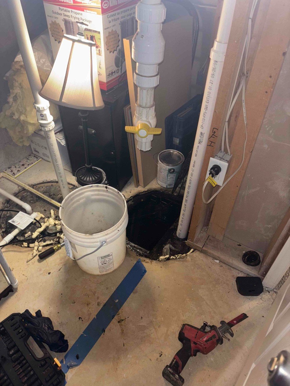 sewage ejector pump replacement