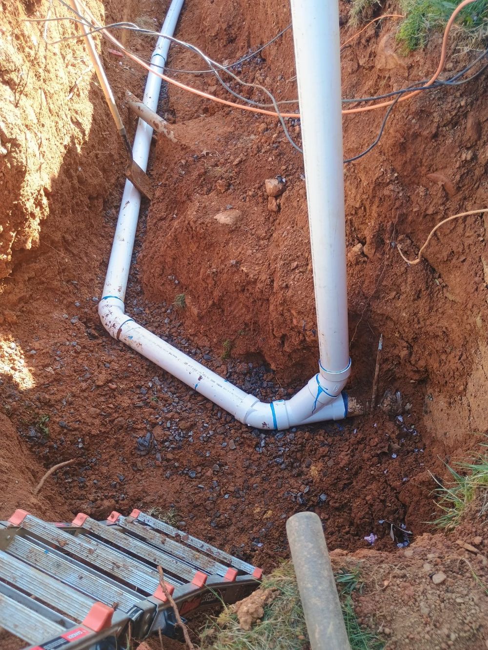 underground pipe replacement