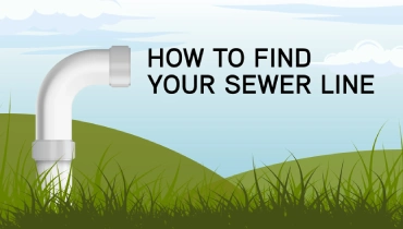 how to find sewer line