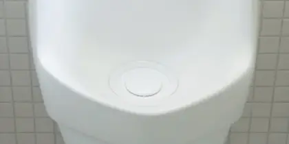 white urinal