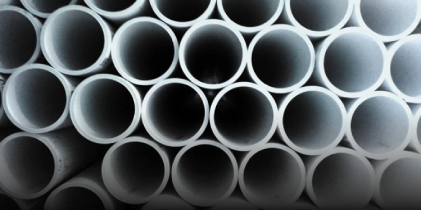 Stack of PVC Pipes