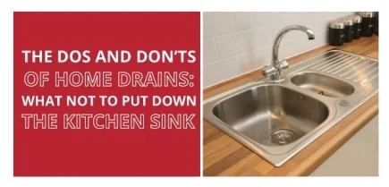 The dos and don'ts of home drains: what not to put down the kitchen sink