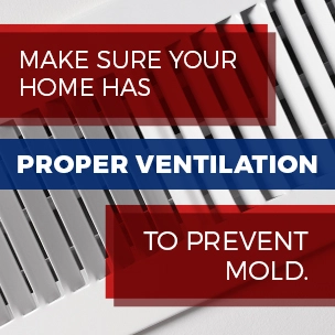 prevent mold with ventilation