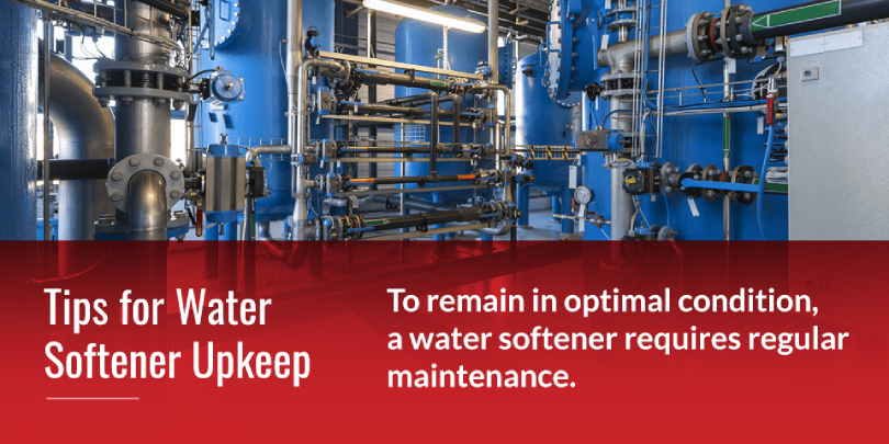 water softener upkeep
