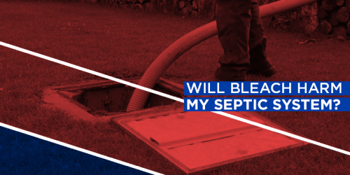 will bleach harm septic system