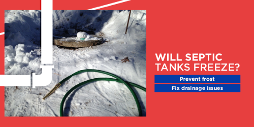 will septic tanks freeze