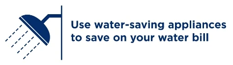 save water with water saving appliances