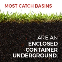 catch basins are underground