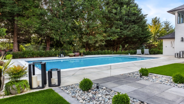 In-ground pool with blue water | Mr. Rooter Plumbing of South Jersey