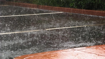 Hail in parking lot during a rainstorm | Mr. Rooter Plumbing of Yavapai, Coconino, and Maricopa Counties