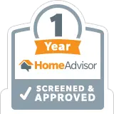 Home advisor 1 year screened and approved.