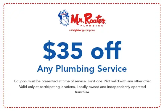 $35 Off Any Plumbing Service Coupon