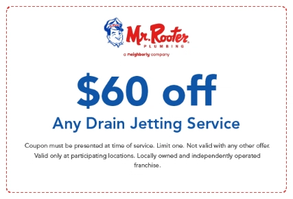 $60 Off Any Drain Jetting Service Coupon
