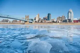 Cincinnati in Winter