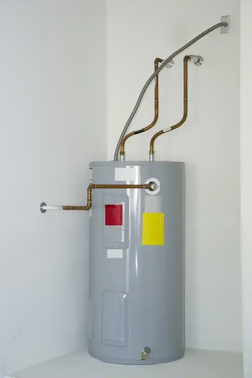 Traditional water heater inside a Newark, DE home