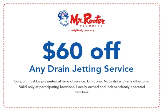 $60 Off Any Drain Jetting Service Coupon