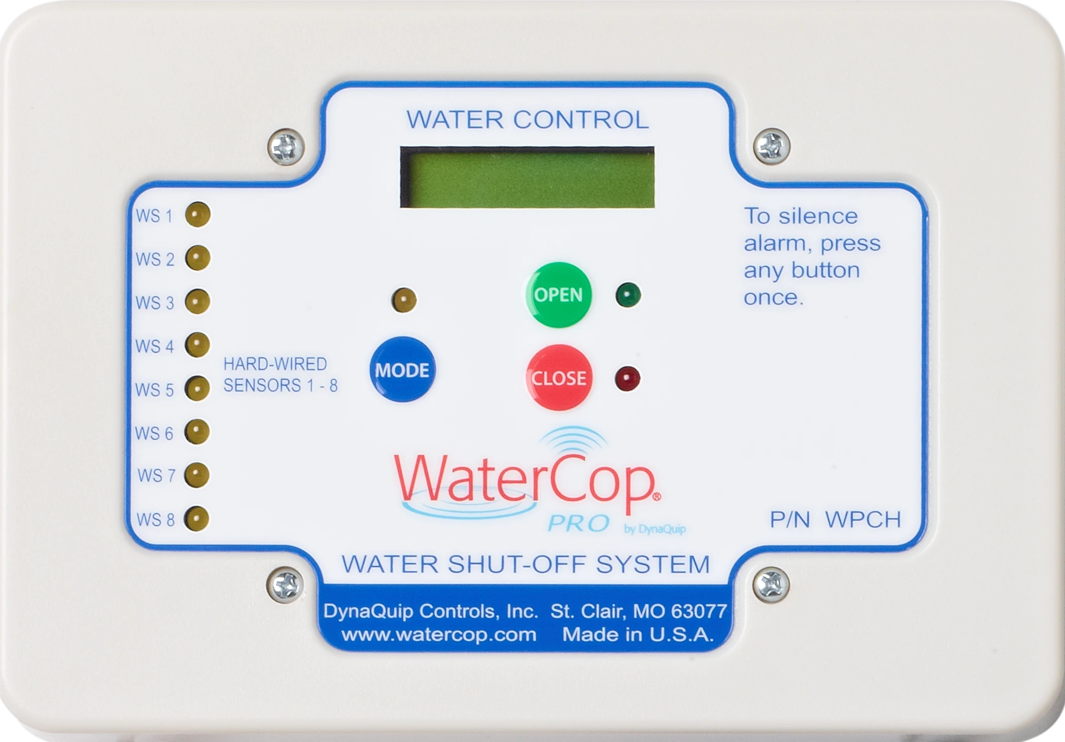 WaterCop water shutoff system